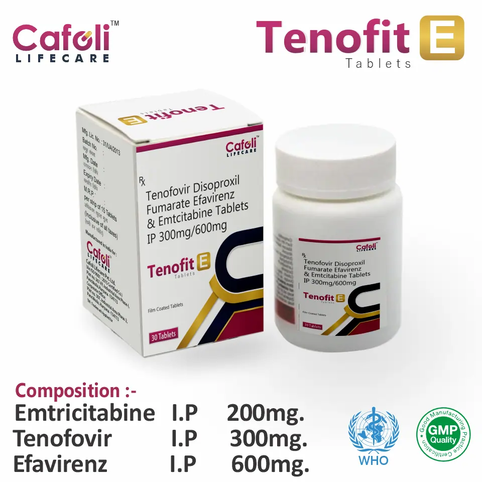 Emtricitabine Tenofovir Efavirenz Tablet Supplier India